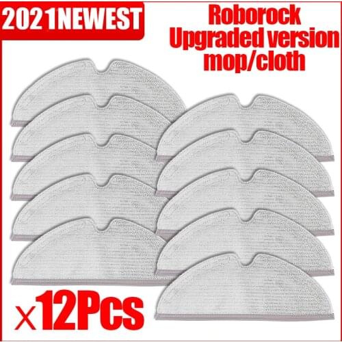 Upgraded version Cleaner Robot Mop Cloths Rags For XiaoMi Roborock S5 Max S6 Pure S6 MaxV S5 S51 S50 S55 Xiaowa E25 E35