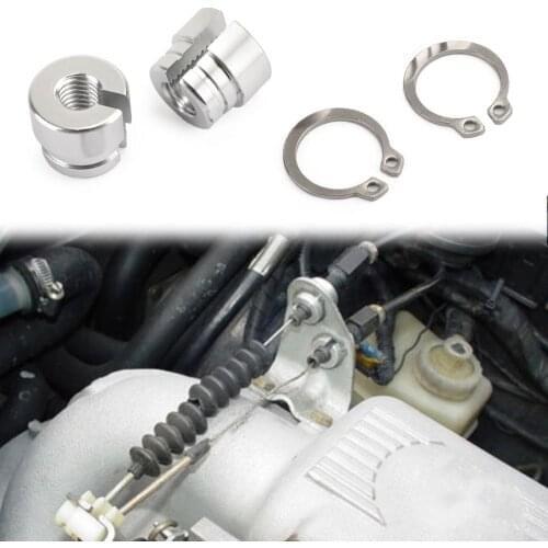 Topteng For BMW E30 E34 E28 E39 E36 M20 M30 M50 S14 M60 Billet Aluminum Throttle Bushing Throttle Cable Bushings Car Parts