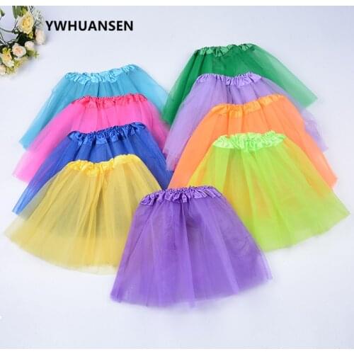 YWHUANSEN Fluffy Skirts For Girls