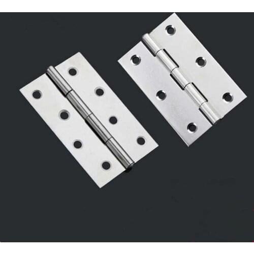 2pcs Stainless Steel hinges for furniture Flap Hinge Counter scharnieren Backflap Hinge bisagra scharnier 2 3 4 inch Hinge