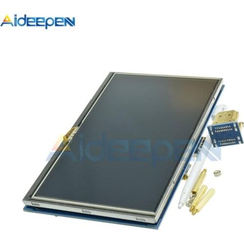 5 inch 5" 800x480 HDMI Touch LCD Display Screen Monitor Module For Banana Pi Raspberry Pi 2 Raspberry Pi 3 Model B / B