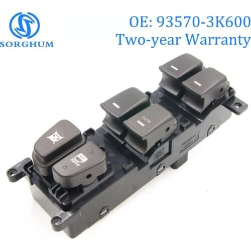93570-3K600 Front Left Power Window Switch Button Master Driver Side For Hyundai Sonata 2008-2010 935703K600 93570 3K600