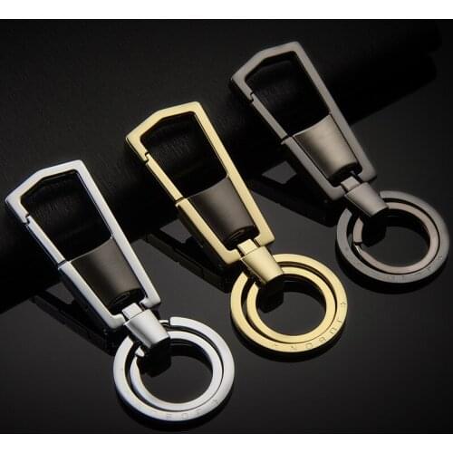 High-end Car Men Keyring Auto Luxury Metal Keychain for Subaru Jaguar ISUZU Volkswagen Daihatsu Dodge Fiat Hyundai Infiniti KIA