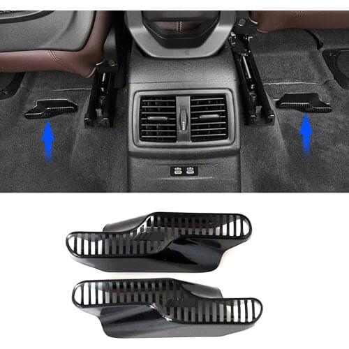 For BMW 2 Series F22 F23 F46 2016-2020 Under Seat Floor Rear AC Heater Air Conditioner Duct Vent Cover Grill Outlet Cover Trim