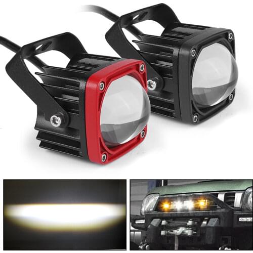2 inch Work Light 8D Len Led Lamp Fog Light Driving Lamp 6000K 3500K Headlight For Car Motorcycle Offroad ATV UTV 12V 24V