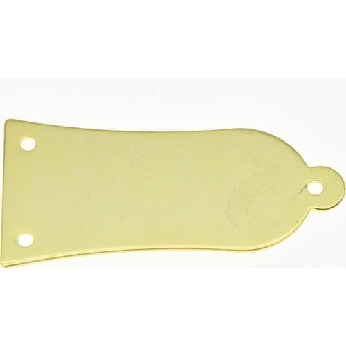 KAISH Metal Guitar Blank 3 Holes Truss Rod Cover Fits LP SG Gold