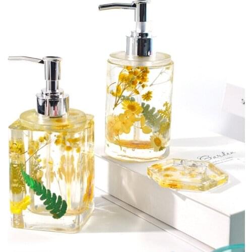 DIY Jewelry Container Silicone Molds Bottle Casting Molds Storage Jar Epoxy Resin Molds for Resin Crafts Bottle Storage N2UE