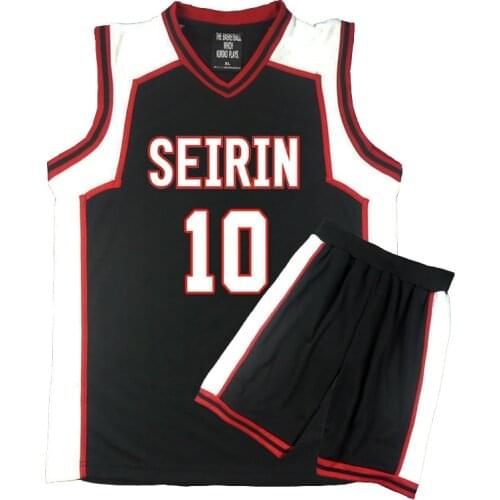Kuroko no Basuke Cosplay Costume SEIRIN Kuroko Tetsuya Men School Jersey Sportswear Uniform T Shirt Shorts Set No. 4 5 7 9 10 11