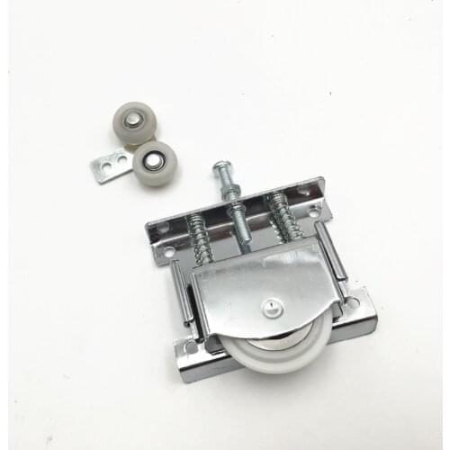 Furniture Wardrobe sliding Door top bottom pulley running Wheel furniture guide wheel roller for moving sliding door wheel