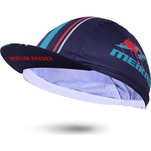 Meikroo Brand Breathable Quick Dry Unisex Cycling Caps Anti-sweat Road Bike Hats Racing Caps Bicycle Cap Headwear Cycling Cap