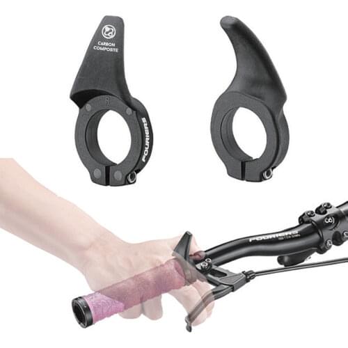 Fouriers Bar Ends Carbon Nylon Mini MTB Handlebar Ends 22.2mm Safety for Rest Brake