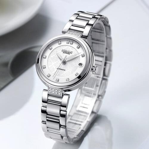RUIMAS Fashion Women Mechanical Watch Luxury Classic Ladies Wristwatches 2018 Top Brand Analog Watches Female Clock Montre Femme