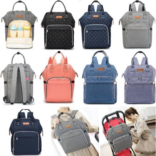 Nursing Bag Mummy Maternity Nappy Brand Large Capacity Baby Bag Protable Travel Backpack Stroller Handbag Nursing Bag Baby Care