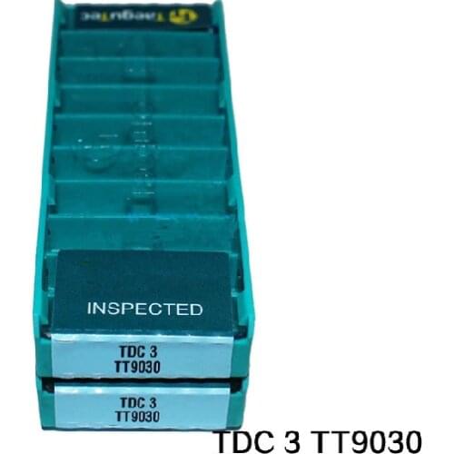 50pcs TDC2 TDC3 TDC4 TDC5 TT9030 CNC Carbide insert taegutec grooving carbide inserts CNC lathe tool turning tool cnc tool