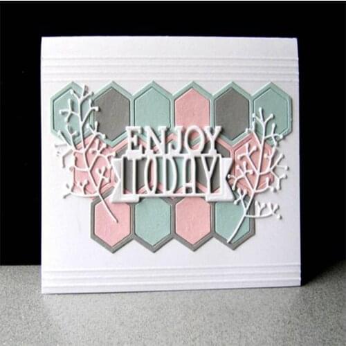 Cutting Dies Flower and Lattice Carbon steel Stencil Craft for DIY Creative Scrapbook Cut Stamps Dies Embossing Paper Hand Craft