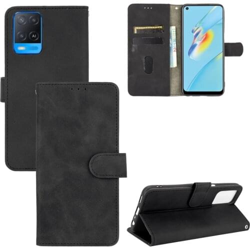 For Oppo A54 4G 5G Case Luxury Flip PU Leather Card Slots Wallet Stand Case For OPPO A54 A 54 OPPOA54 Phone Bags