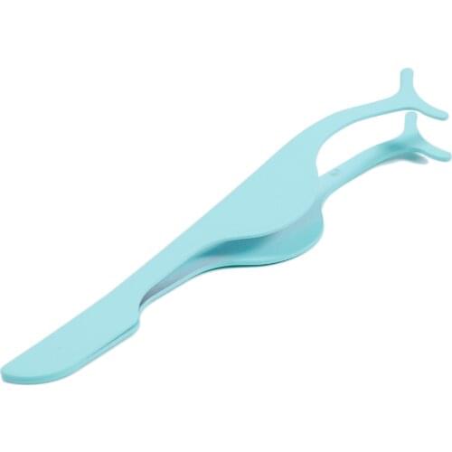 False eyelash clip, stainless steel eyelash clip, eyelash extender, 4 color applicator, cosmetic accessories, 1