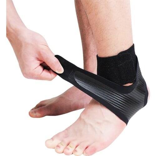 1 PCS Ankle Support Brace,Elasticity Free Adjustment Protection Foot Bandage,Sprain Prevention Sport Fitness Guard Band ankle