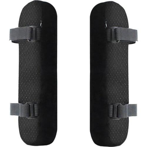 2Pcs Chair Armrest Pads Ultra-Soft Memory Foam Elbow Pillow Support Universal Fit For Home Or Office Chair For Elbow Relief