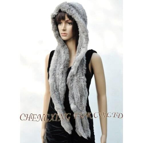 FREE SHIPPING CX-C-05B Rabbit Fur Winter Hats With Strings ~ DROP SHIPPING
