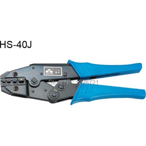 HS-40J wire stripper EUROP STYLE ratchet crimping tool crimping plier 1-6.0mm2 multi tool