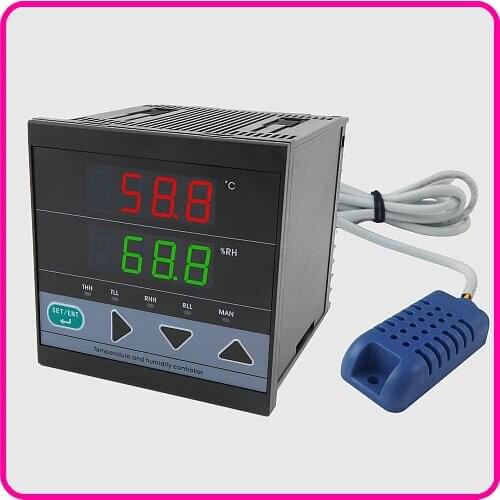 Intelligent Electronic Digital Display Temperature and Humidity Controller Industrial Machinery and Equipment High Precision Tem