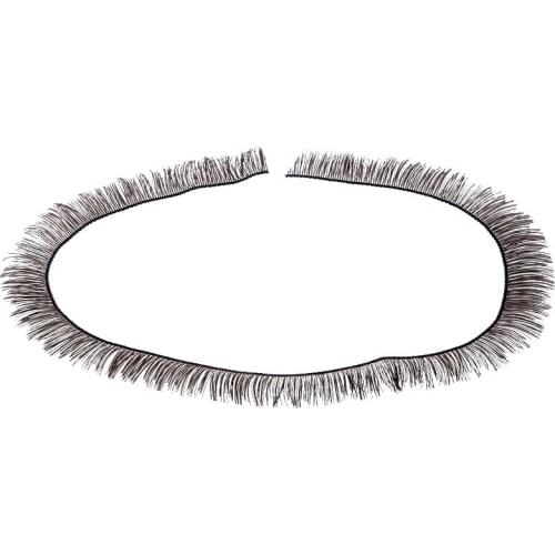 Fashion Big Pretty Eyes Make Up Accessory False Eyelashes Eye Lashes Strip FOR BJD Dolls Black