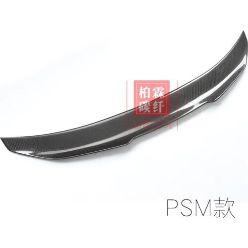 Suitable For Bmws New 4 Series F82 F83 Refitting Psm Carbon Fiber Pressure Tail, M4 Fixed Wing Cs Tail