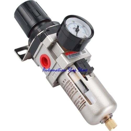 Pneumatic Treatment Units AW3000-03 SMC Type 3/8" Port Size High Quality Filter Regulator Combination