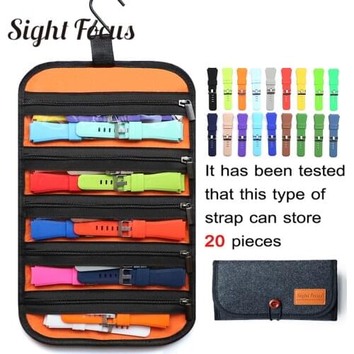 Home Hanging Watch Organizer Watch Band Boxes Watch Strap Organizer for Apple Watch Case Watch Box Pouch Watch Band Storage Bags