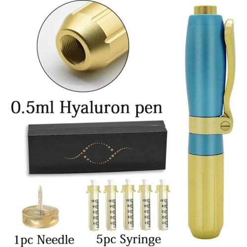 0.5ml Hyaluronic Injection Pen Dermal Filler 0.3ml Hyaluronpen injector For Lips needleless atomizer high-pressure hyaluron Pen