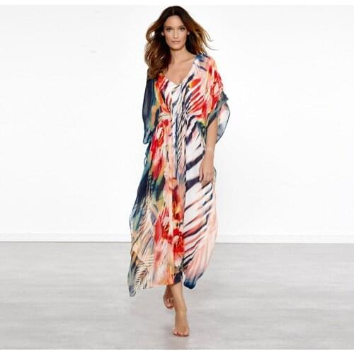 Chiffon Bikini Swimwear Tunic Swimsuit Bathing Suit Cover Ups Robe De Plage