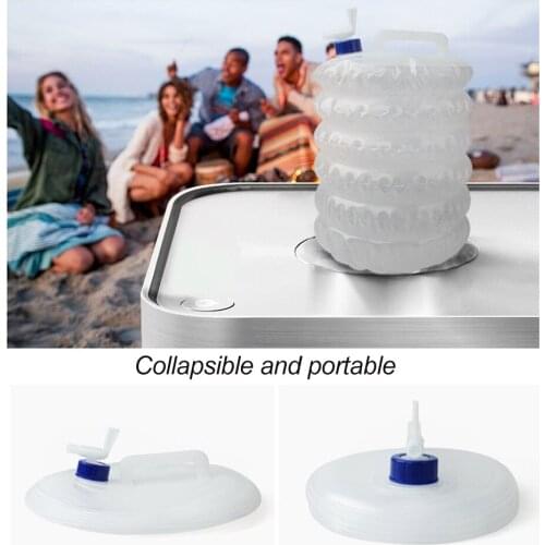 Collapsible Water Buckets Folding Water Container 5L/10L/15L Water Jug Bucket Storage for Car Camping Hiking Climbing Outdoor