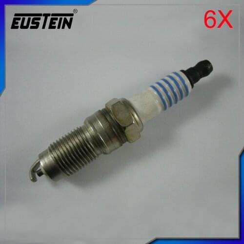6pcs/lot) Spark Plug For Land Rover LR3 LR4 4.0 V6 LR000604