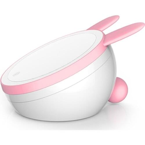 LED Light Makeup Mirror Lighted Touch Screen Portable Brightness Beauty Cosmetic Mirror Bioskin Multi-function Storage