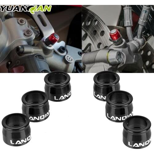 For BMW S1000RR S1000 RR 2009-2014 2010 2011 2012 Motorcycle Universal Billet Bleed Valve Cover Kit For BIMOTA DB5 - DB6 Delirio