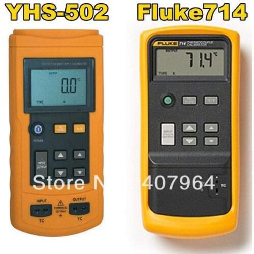 YHS-502 Similar to Fluke714 Thermocouple Calibrator Signal Source Process Calibrator High Quality