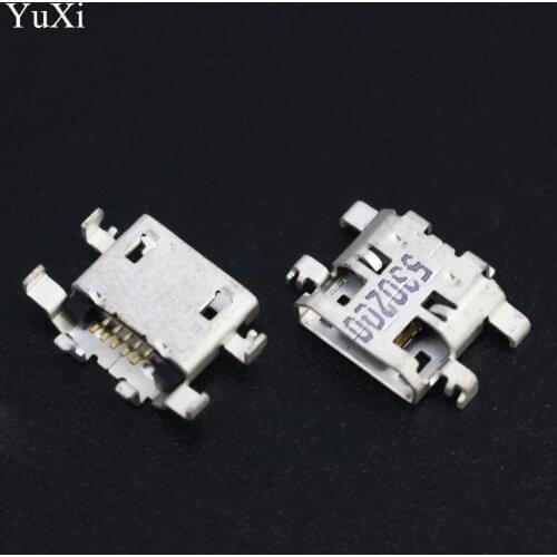 YuXi 5pcs/lot new micro usb connector for LENOVO A5500 A5500H 8"A526 A5500-F TABLET