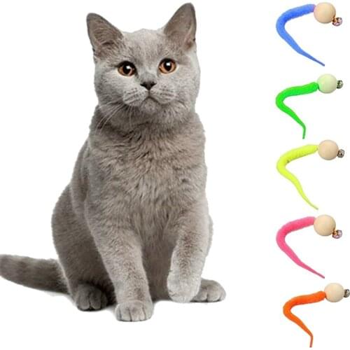 5PCS cat toy ball, cat chew toy, cat Mint Teaser stick, fresh cat toy, creeping cat caterpillar, molar stick, Teaser toy 2021