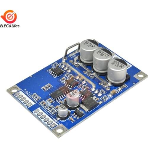 DC 12V 24V 36V 500W PWM DC Brushless Motor Controller Hall Motor Balancing Automotive Balanced Car Driver Control Board 12V-36V