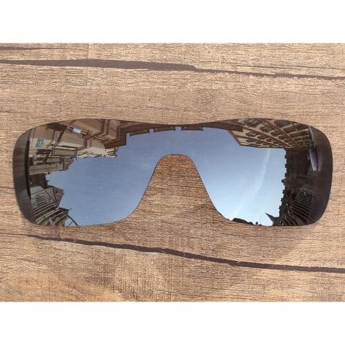 Vonxyz Black Mirror Polarized Replacement Lenses for-Oakley Turbine Rotor Frame