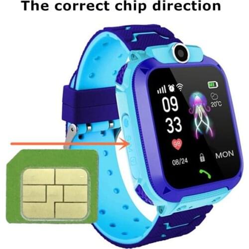Children Kids Smart Watch IP67 Deep Waterproof 2G SIM Card GPS Tracker Camera SOS Call Location Reminder Anti-Lost PK Q50 Q12