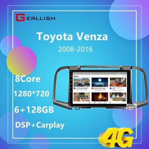 Gerllish android for toyota venza radio 2008 - 2016 Built in Car Radio Multimedia Video Player gps Navigation