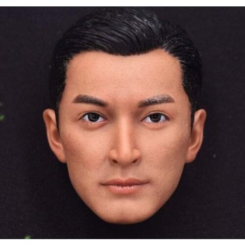 Hu Ge Head Sculpt 1/6 Scale Chinese Handsome Star Head Model for 12inch action figure toy collection