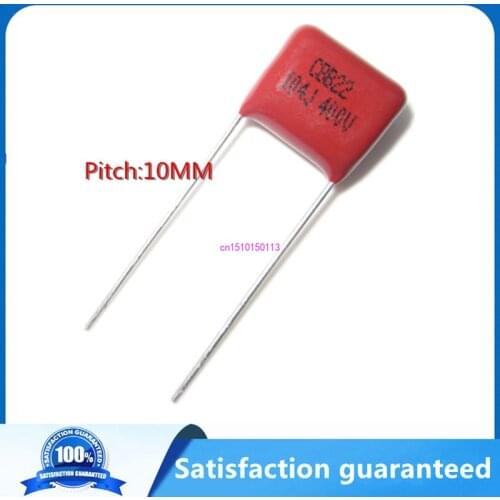 10pcs 400V 10NF 103J 33NF 333J 100NF 0.1UF 104J 150NF 0.15UF 154J Pitch 10mm p10mm 400V 5% DIP CBB Polypropylene film capacitor