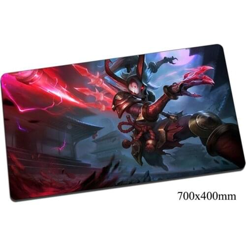Kalista mouse pad 70x40cm gaming mousepad gear lol gamer mouse mat pad game computer Spear of Vengeance mouse locrkand play mats