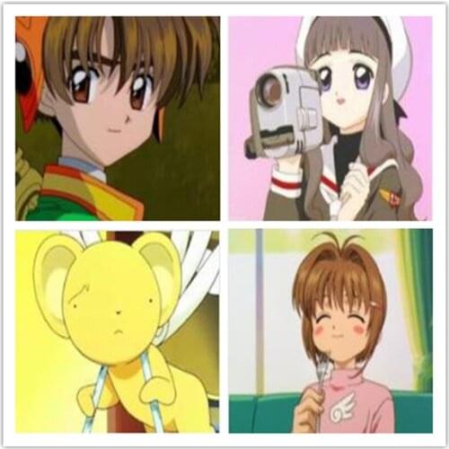 Magic Cardcaptor Sakura Japan Cartoon Picture Diamond Printing Cross Stitch For Kids Home Decoration Art Gift FH612