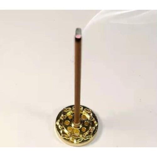 9 Holes Mini Lotus Incense Burner Holder Plate for Incense Sticks Cones Small Censer Stand Plate Home Decor