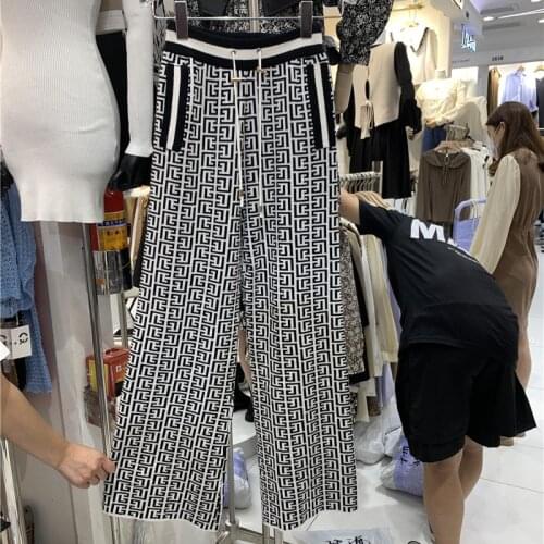 O'DRESSY Women's Knitted Trousers