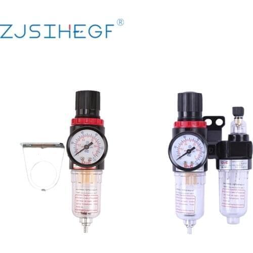 Pneumatic Filters AFR-2000/AFC-2000 with PC Fitting For Compressor Regulator Air Moisture Separator Pressure Oil Water